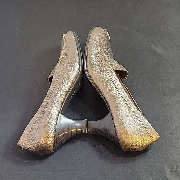 BRAND NEW AEROSOLES HEELREST SQUARE TOE LOW BLOCK HEEL SLIP ON PUMP - Picture 13 of 15